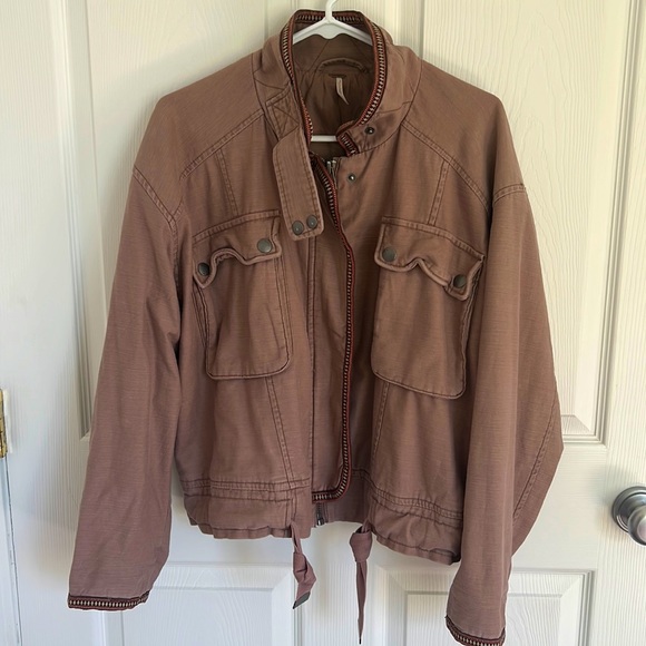Free people mauve jacket - Picture 2 of 9
